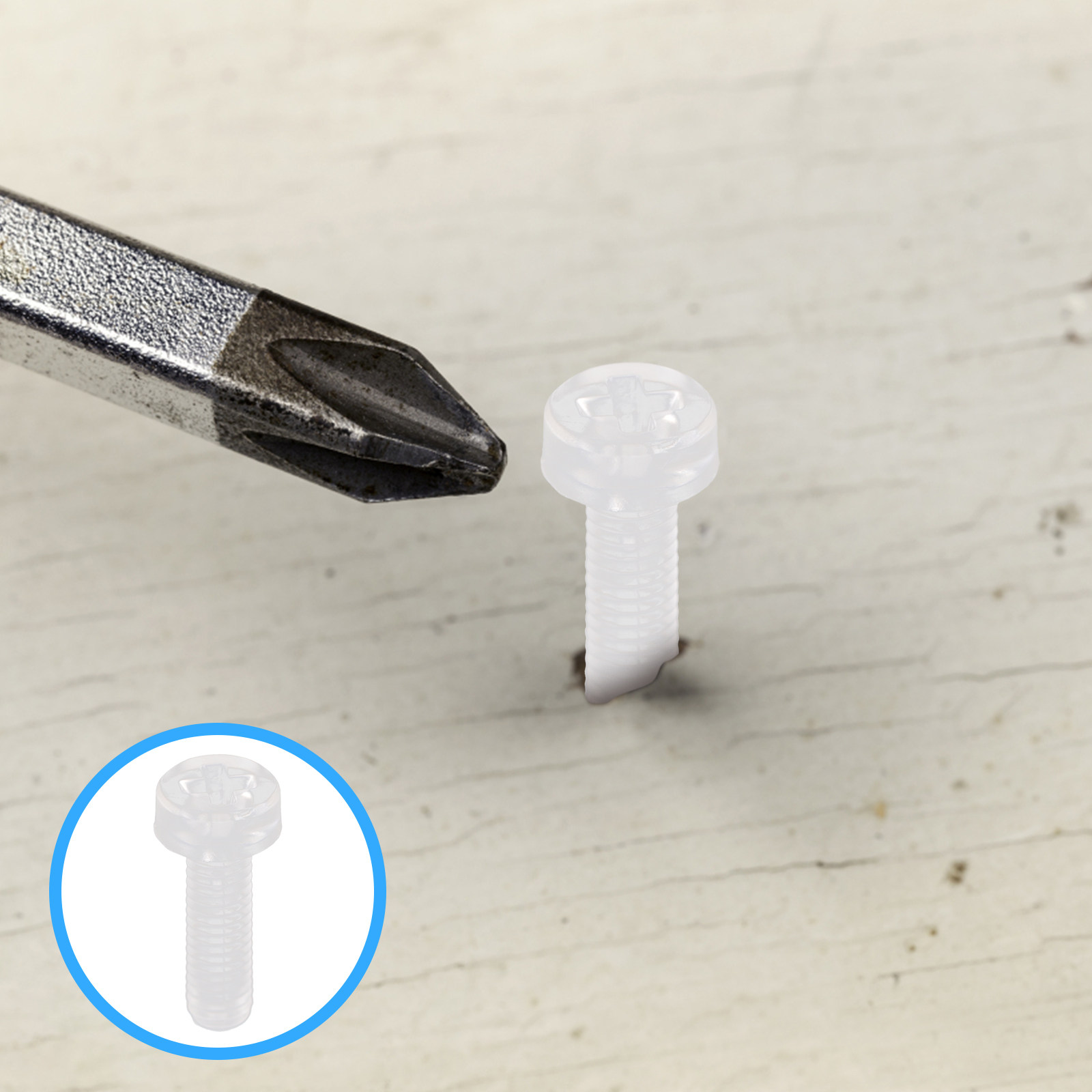 Diy Electronics Cabinet - 50Pcs Plastic Screws Round Head Cross