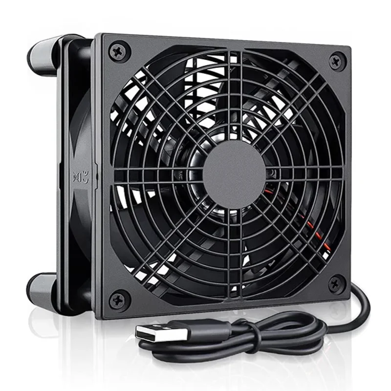 Router Cooling Fan High Airflo - Diy Electronics Box ulasan dan harga