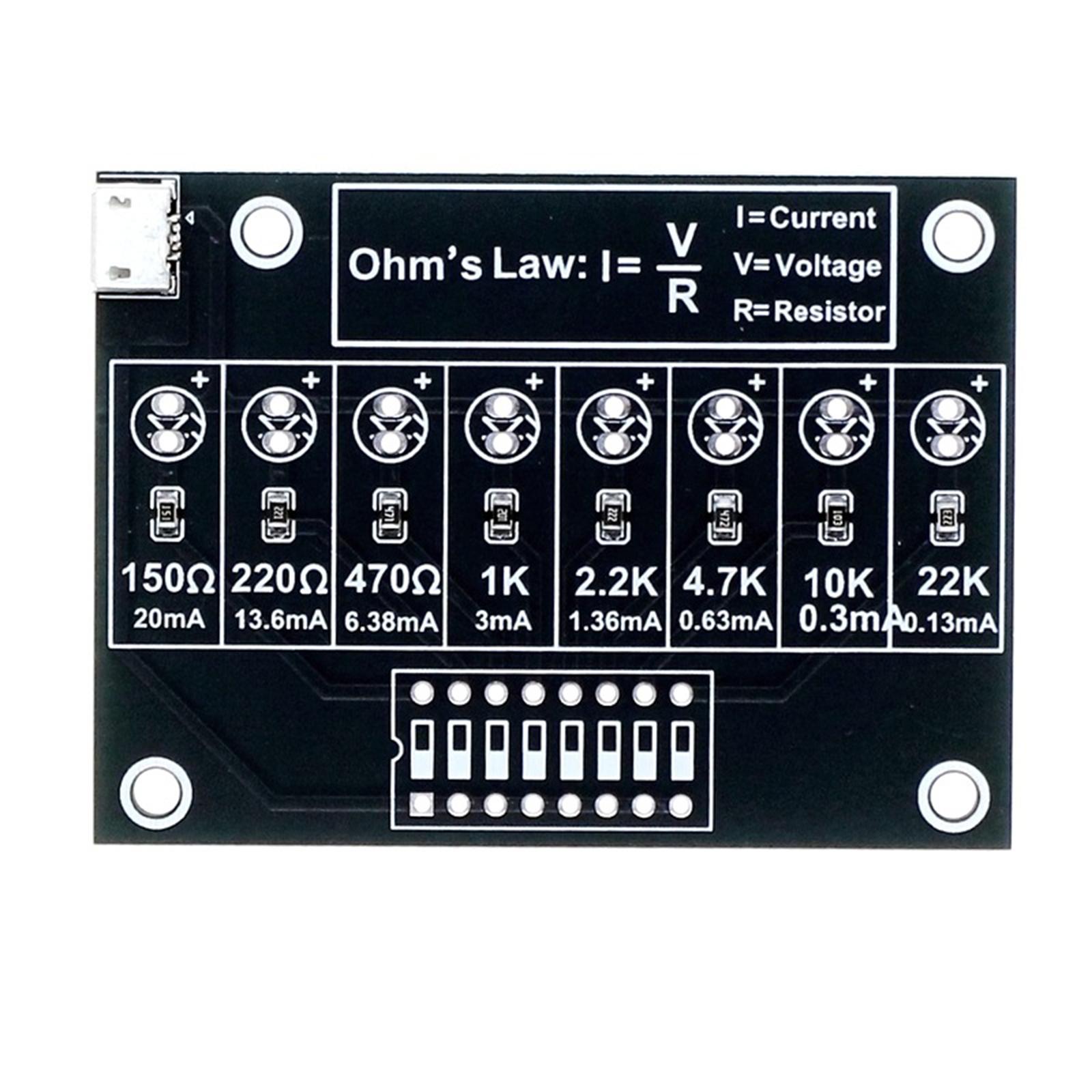 DIY Soldering Practice Kit Ohm - Diy Electronics Learning Kit ulasan dan harga