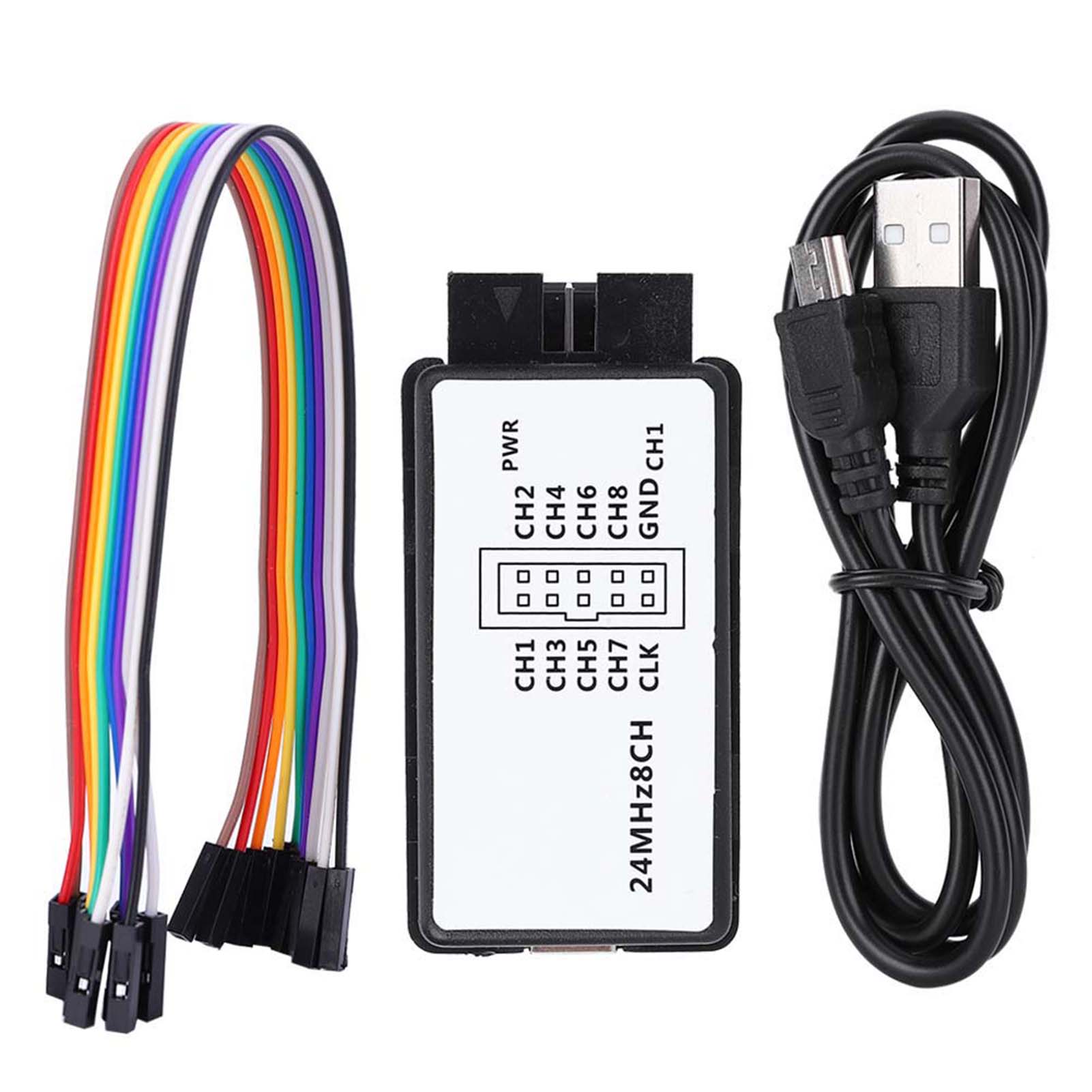 Logic Analyzer 24MHz Logic Ana - Logic Analyzer Usb ulasan dan harga