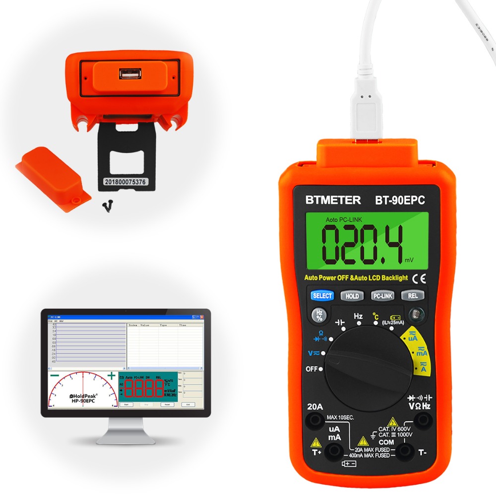 BT-90EPC Digital Multimeter Au - Logic Analyzer Usb ulasan dan harga