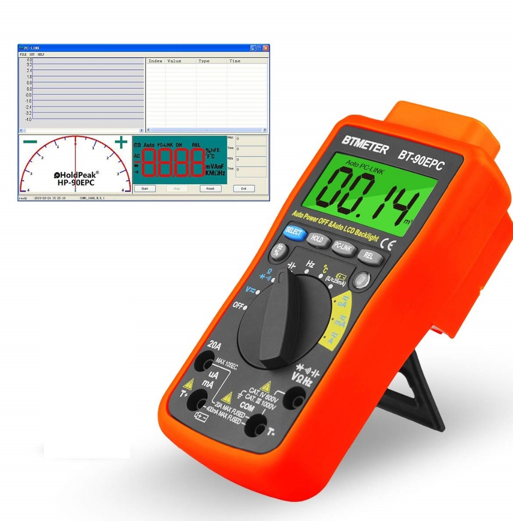 BT-90EPC Digital Multimeter Au - Logic Analyzer Usb ulasan dan harga