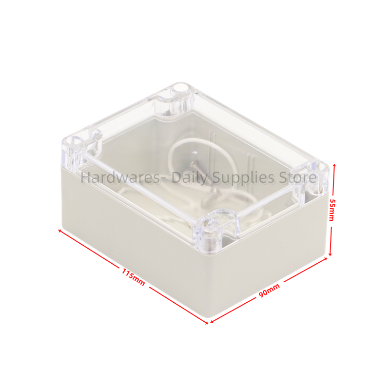 1pc 115x90x55mm Waterproof Pla - Diy Electronics Box ulasan dan harga