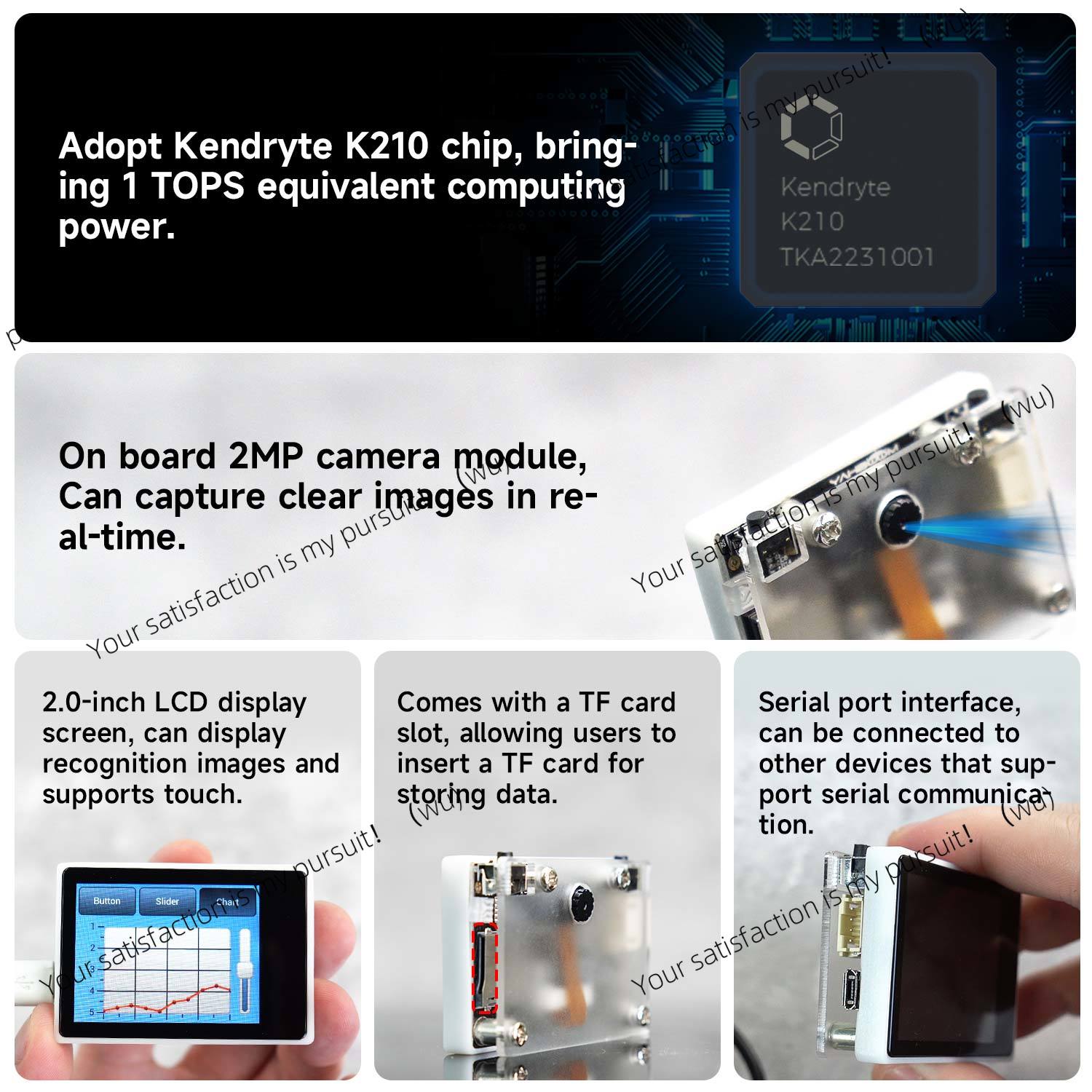 K210 Visual Recognition Module - Diy Electronics Learning Kit ulasan dan harga