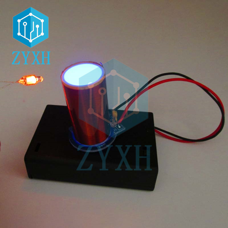 Mini Tesla Coil DIY Electronic - Diy Electronics Box ulasan dan harga
