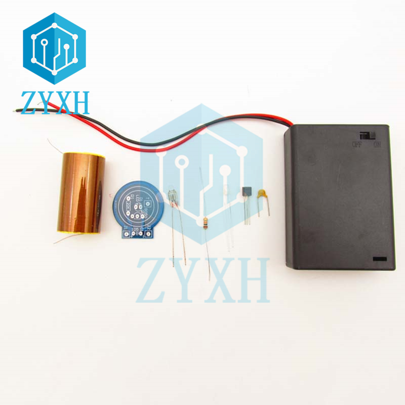 Mini Tesla Coil DIY Electronic - Diy Electronics Box ulasan dan harga
