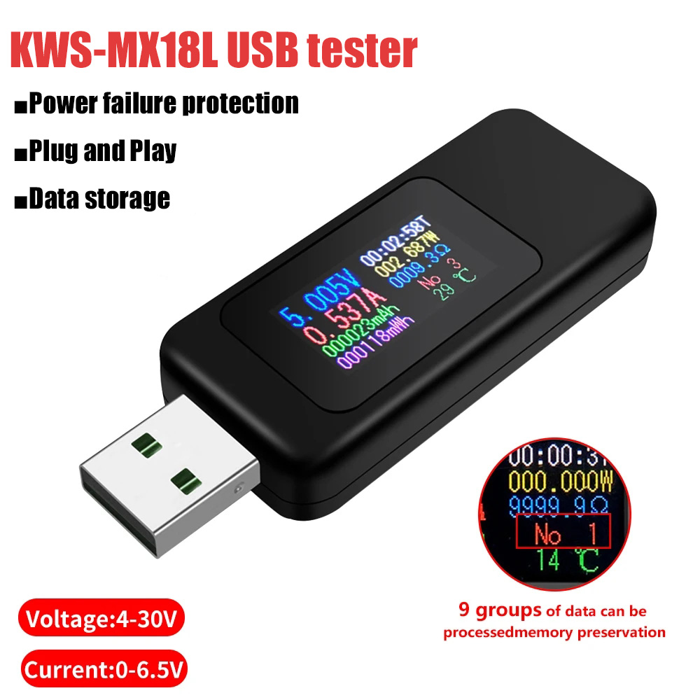 10 in 1 USB Tester DC Digital  - Logic Analyzer Usb ulasan dan harga