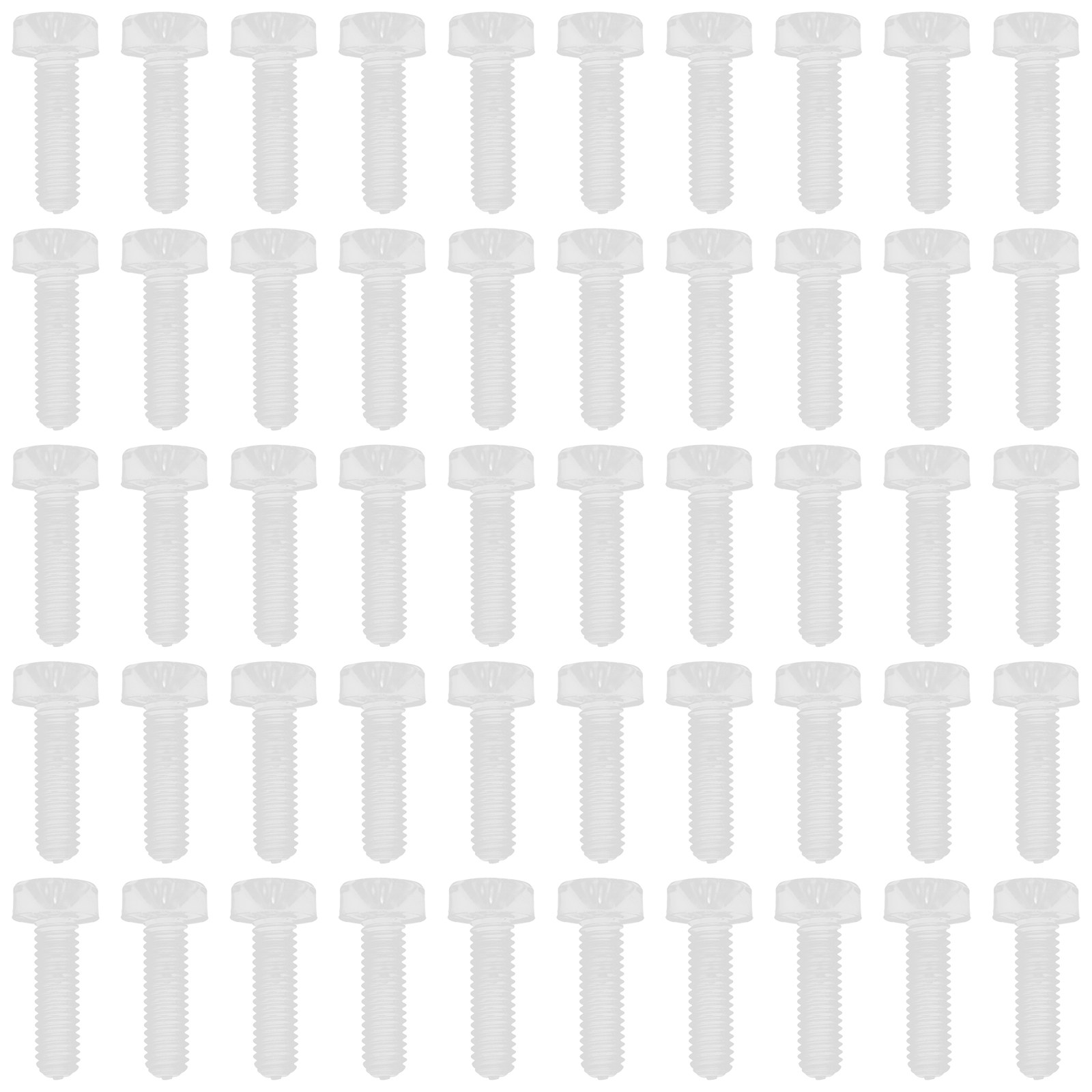 50Pcs Plastic Screws Round Hea - Diy Electronics Cabinet ulasan dan harga